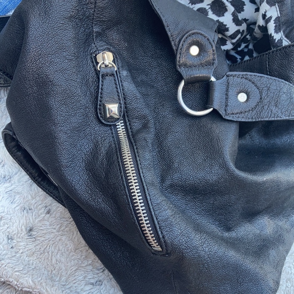 Betsey Johnson “Biker Babe” Handbag Tote - Picture 7 of 8